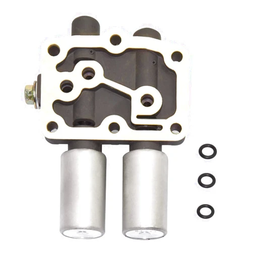 HQP AUTO PARTS Transmission Dual Linear Shift Solenoid with Gasket 28250-RDK-014 For Acura Accord Odyssey Pilot Ridgeline