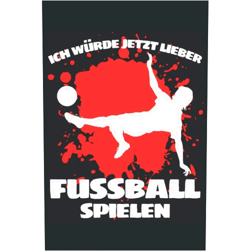 German Edition by Lustige Sprüche und witzige Geschenkideen (Author) ICH WÜRDE JETZT LIEBER FUSSBALL SPIELEN!: Notizbuch A5, 120 Seiten, LINIERT - Lustiges Fussball Spruch Motiv für Fussballspieler! Super als Notizbuch, ... Fußballer & Fussballspiele (German Edition)
