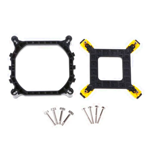 BEIDUOYANG Desktop Socket Backplate Lga2011/1155 1150 1156/1366 CPU Fan Bracket Heatsink Holder Base Protection Pads for Skating