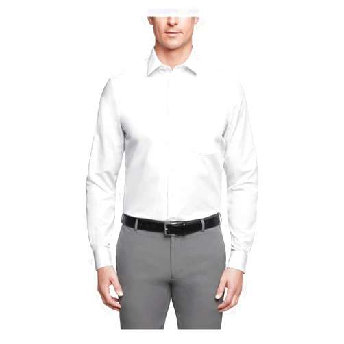 Van Heusen Men's Dress Shirt Regular Fit Poplin Solid