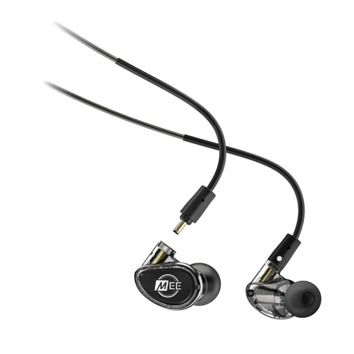 MEE audio MEE Professional MX1 PRO Advanced Dynamic Driver Musician's in Ear Monitor Headphones with Balanced Sound; Noise Isolating Earbuds Earphones w/Memory Wire, Optional Customization & Detachable Cables