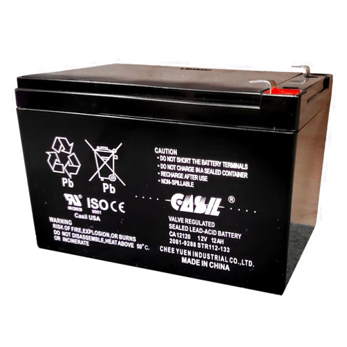 CASIL 12v 12ah F2 Sealed Lead Acid AGM Rechargeable Deep Cycle Battery (1 Pack)