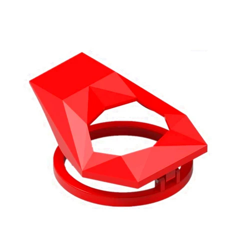 Eppar New Protective Start Button Cover Compatible With Renault Megane Kangoo Captur Clio Espace Talisman Zoe (Red)