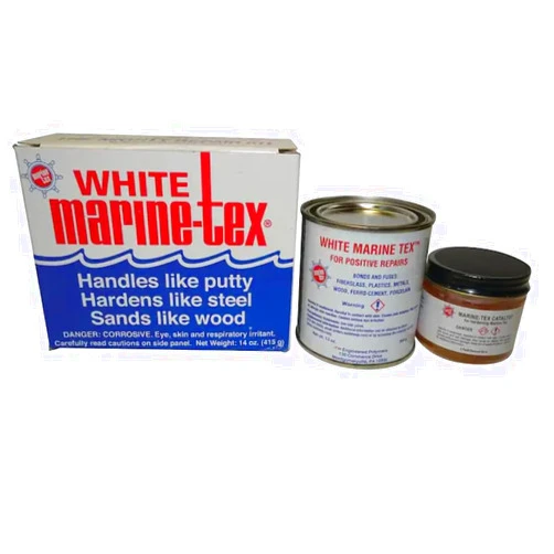 Marine Tex RM306K 1 Lb. White Marine Tex Kit Made by RM305K