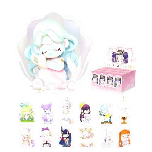 Rolife Nanci Blind Box-Fantasy Museum Series, 1PC Random Action Figure Box, Popular Collectible Toy Cute Action Figure, Creative Gifts for Birthday/Christmas Holiday
