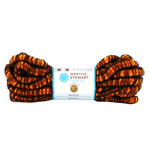 Lion Brand Yarn 5600-533 Martha Stewart Mambo Yarn, Tiger
