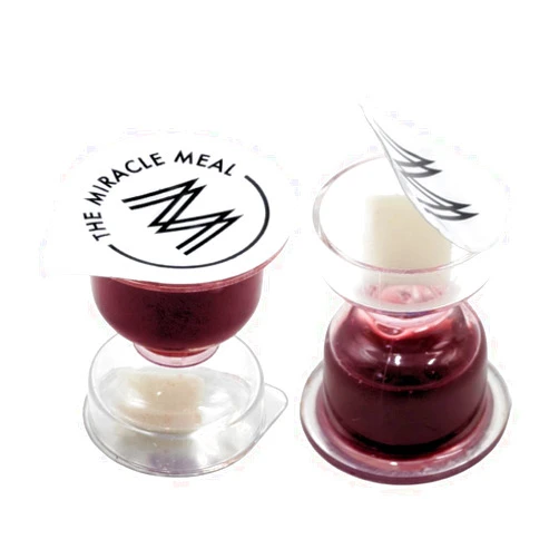 The Miracle Meal Chalice Pre-filled Communion Cups: 100% Concord Grape Juice & Wafer - Box of 100 for Divine Communion Experiences!