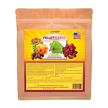 Lafeber Company LAFEBER'S Pellet-Berries Pet Bird Food, Made with Non-GMO and Human-Grade Ingredients 2.75 lb Parrot