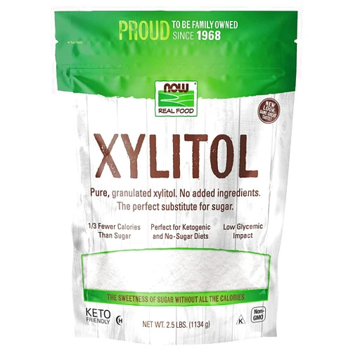 Generic NOW Foods, Xylitol, Pure with No Added Ingredients, Keto-Friendly, Low Glycemic Impact, Low Calorie, 1-Pound (Packaging May Vary) (1 Pack)