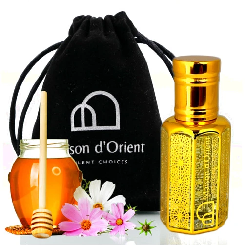 Maison d'Orient MdO Khamrah Perfume Oil - 12mL | Unisex Fragrance | Oriental Blend of Cinnamon, Praline, Amber, and Vanilla | Long-Lasting Perfume Oil for Men and Women