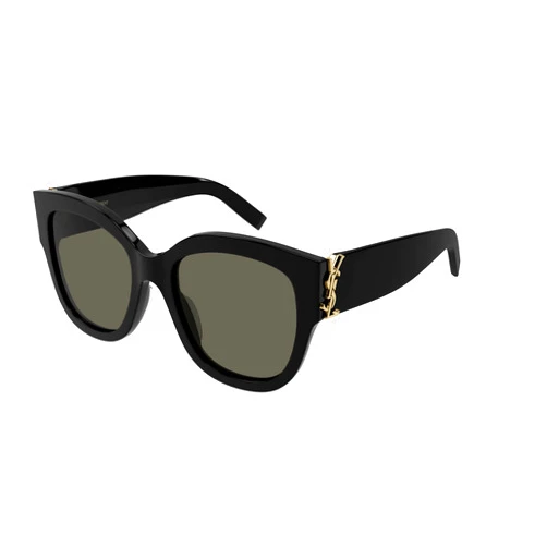 YVES SAINT LAURENT Saint Laurent SL M95/F - 001 Monogram Sunglasses + Bundle with eSHADES Luxury Eyewear Kit
