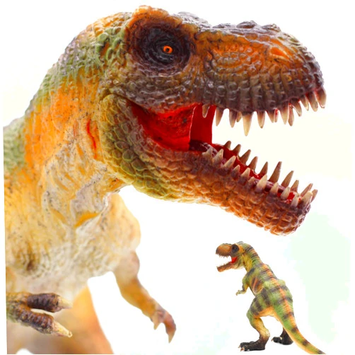 Gemini&Genius Tyrannosaurus Rex Action Figure with Moveable Jaw, T-Rex Dinosaur Toy for Kids, Dino Toy Figure Great Gift and Collection Toy for Dino Lovers and Todders