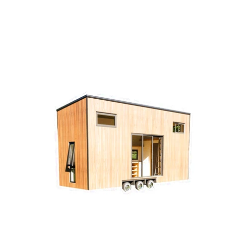 Generic Building Plans Tiny Home Small House 25' x 7'4