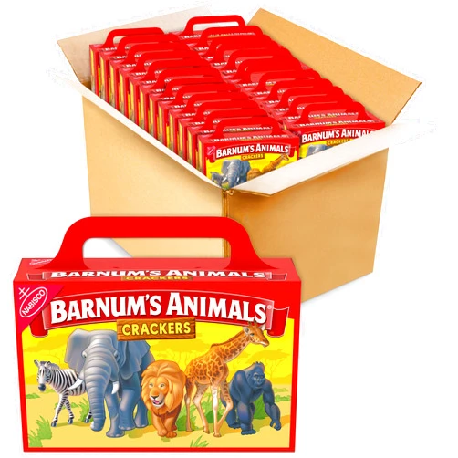 BARNUM'S ANIMALS Barnum's Original Animal Crackers, 24 - 2.13 oz Boxes