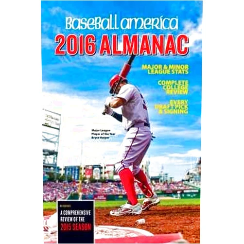 By Ben Badler Josh Leventhal (Author) Josh Leventhal: Baseball America 2016 Almanac : Comprehensive Review of the 2015 Season (Paperback); 2016 Edition