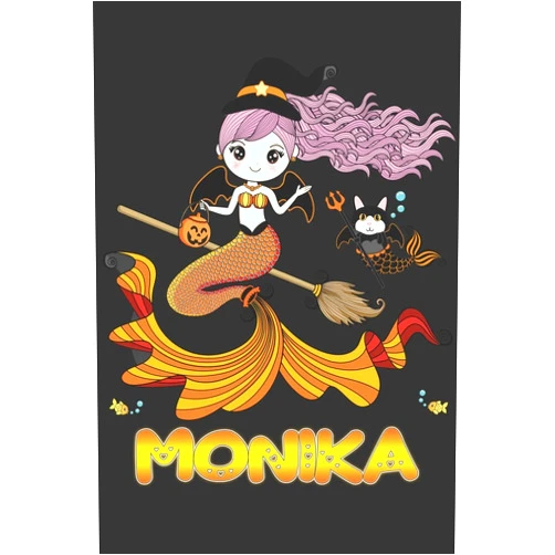 Maria Leona Monika: Monika Halloween Beautiful Mermaid Witch Want To Create An Emotional Moment For Monika?, Show Monika You Care With This Personal Custom Gift ... Very Own Planner Calendar Notebook Journal