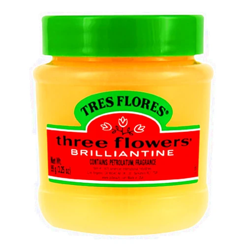 Three Flowers Ardell Three Flowers Brilliantine Pomade Solid 3.25oz