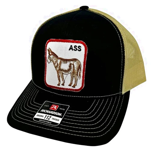 The Goozler Funny Trucker Hats - Classic Design Snapback Hat, Donkey Trucker Cap for Men, Stylish Humorous Party
