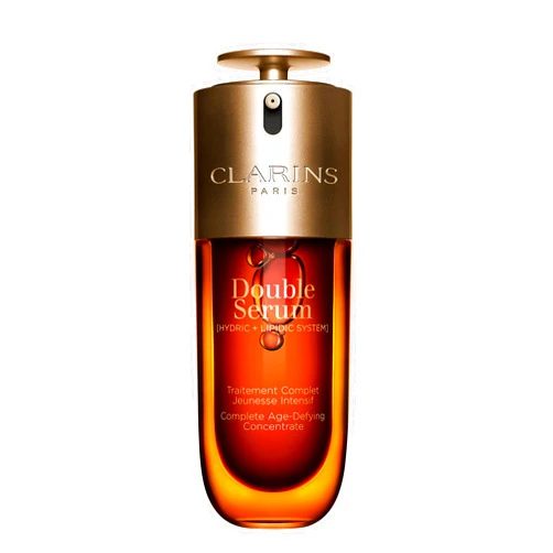 Clarins NEW Double Serum | Anti Aging Face Serum | Visibly Firms, Smoothes, Boosts Radiance, and Refines Pores | 24H Hydration | All Skin Types