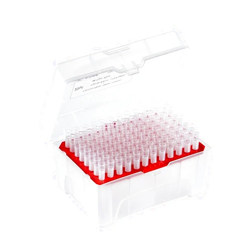 Globe Scientific Diamond PosiStop LTS Compatible Pipette Tips, 20ul, Sterile, Graduated, 96/Rack, 10 Boxes/case