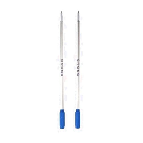 Cross 85112 Refills for Ballpoint Pens, Medium, Blue Ink, 2/Pack