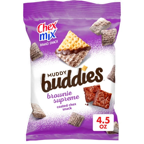 Chex Mix Muddy Buddies, Brownie Supreme, 4.5 Oz, (Pack of 7)