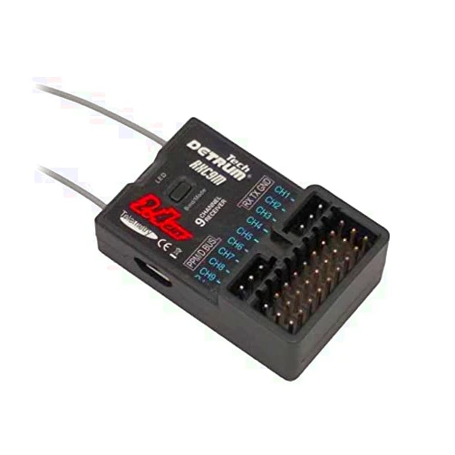 ECHOBBY Dynam Detrum RXC9M 9CH 2.4G Telemetry Receiver 4V~16V PWM/PPM/D.Bus Output