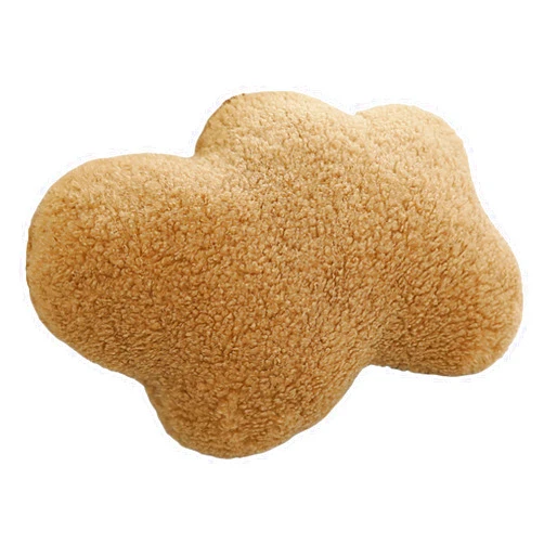 HXIYAN Cloud Shaped Pillow Super Soft Waist Cushion Cloud Rest Pillow Plush Cushion Reading pad Room Decoration (14.9in*22.4in, Khaki)