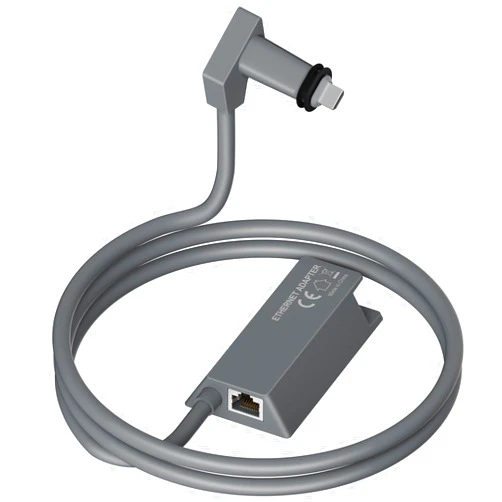Mwin Starlink Ethernet Adapter for Gen 2 - Starlink Accessories for V2 Internet Kit Satellite, Powerline Ethernet Adapter Actuated Gen 2 for Wired External Network Fast & Stable Connection