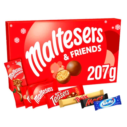 Armona Trading LTD Maltesers and Friends Christmas Selection Chocolate Box, 207g