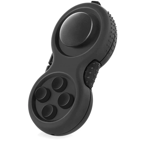 WTYCD Original Fidget Toy Game, Rubberized Classical Controller Fidget Concentration Toy with 8-Fidget Functions and Lanyard - Excellent for Relieving Stress and Anxiety