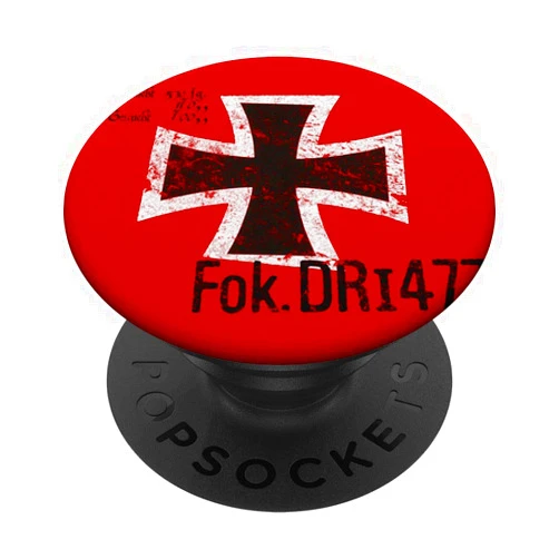 Designed For Flight Red Baron WW1 Fighter Airplane Pilot History Design PopSockets PopGrip: Swappable Grip for Phones & Tablets