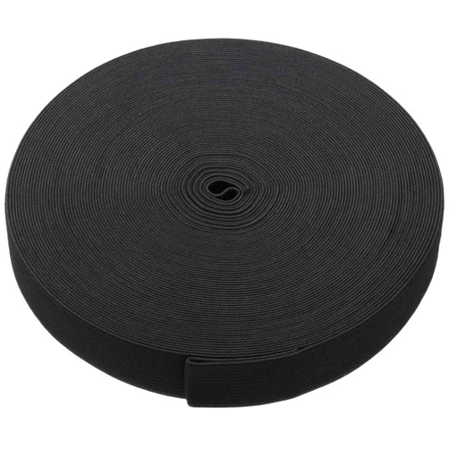 EBOOT Elastic Spool(1 Inch x 22 Yard, Black)