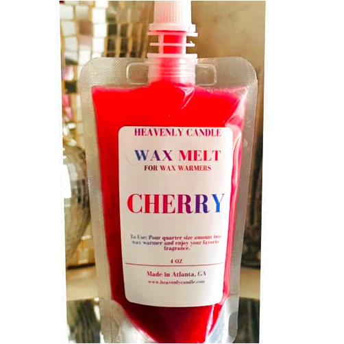 Heavenly Candle Cherry Wax Melts NO Mess Squeeze Wax