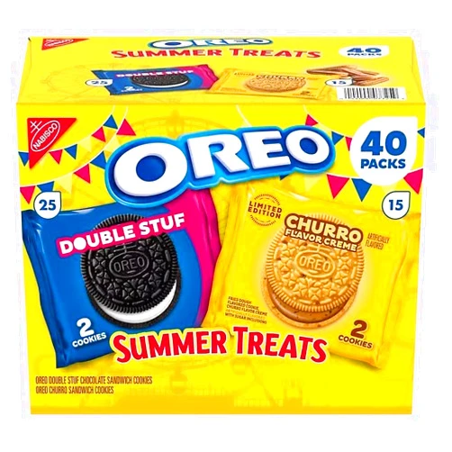 OREO Summer Treats Variety Pack, 1.02 oz., 40 pk.