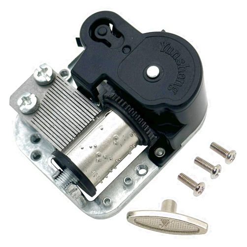 Pursuestar Once Upon a December Wind Up Music Box, Yunsheng Clockwork Musical Mechanism Movement for DIY Music Boxes Replacement