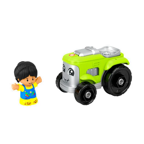 Fisher-Price ​Fisher-Price Little People Toddler Toy Tractor and Farmer Character Figure for Preschool Pretend Play Kids Ages 1+ Years