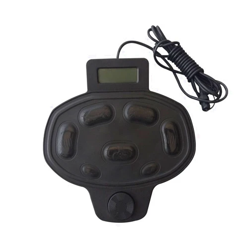 AQUOS Haswing Black 433 H Z Wired Foot Controller/Foot Pedal for Electric Bow Mount or Transom Trolling Motor Accessory for Bass, Jon, Pontoon, Inflatable Boats, Not for GPS Motor