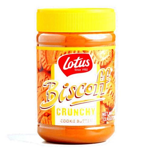 Sattie Biscoff Crunchy Spread 13.4 oz each (2 Items Per Order)