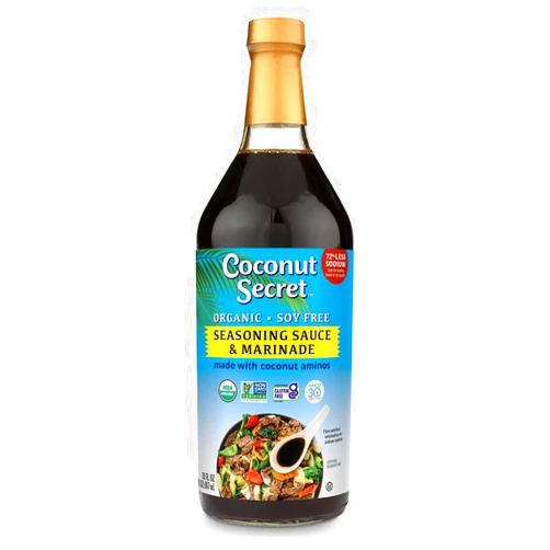 Coconut Secret - Coconut Aminos Soy-Free Seasoning Sauce - 30 Fl. Oz.