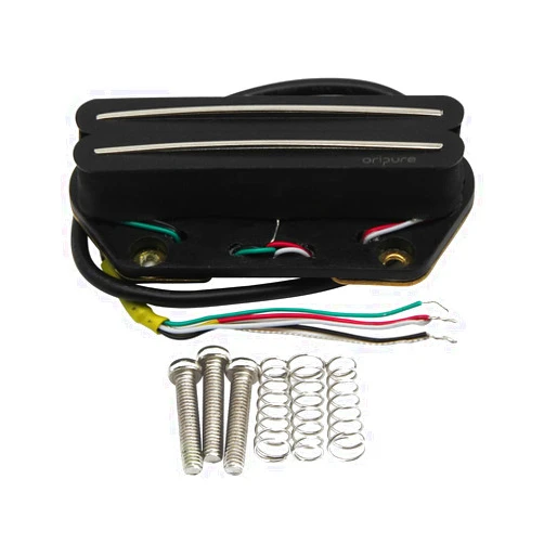 OriPure Alnico 5 Hot Dual Rail Humbucker Pickups TL Bridge Pickup 16K Fit TL Style Electric Guitar Part