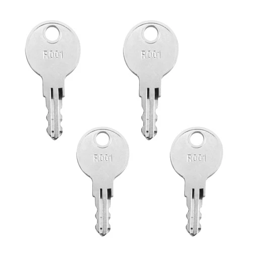 VIDABTE R001 Keys (230012) RV Camper Trailer Key for Southco Truck Rv Camper Trailer Baggage Compartment (4 pcs)
