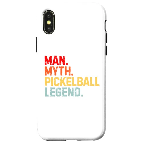Pickleball Legend iPhone X/XS Man Myth Pickleball Legend Case