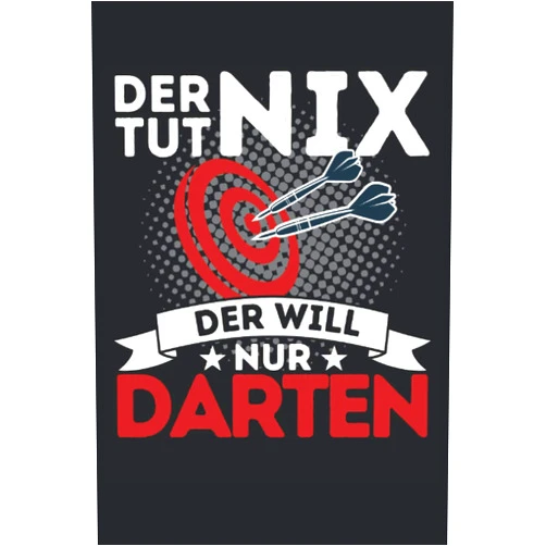 German Edition by Dart Geschenkidee (Author) DER TUT NIX - DER WILL NUR DART SPIELEN!: Notizbuch A5, 120 Seiten, LINIERT - Lustiges Dart Spruch Motiv für Dartspieler! Super als Notizbuch, Planer, ... für Dartspieler und Darter! (German Edition)