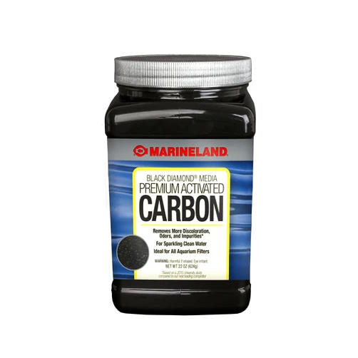 Marineland Black Diamond Premium Activated Carbon 22 Ounces, Filter Media For aquariums