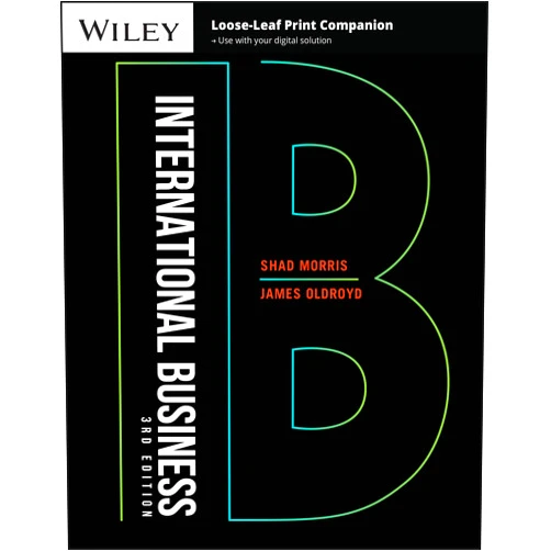 Shad Morris,James Oldroyd International Business