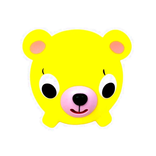 Jabber Ball Oshaberi Doubutsu Talking Animal Ball Borukuma Stress Ball - Yellow Bear