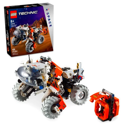 LEGO Technic Surface Space Loader LT78 Building Set, Space Toy for Adventure, Construction, Exploration and Building, Space Gift for Imaginative Play, Birthday Gift for 8 Year Old Boys & Girls, 42178