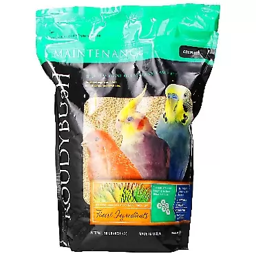 RoudyBush Daily Maintenance Bird Food, Crumbles, 10-Pound