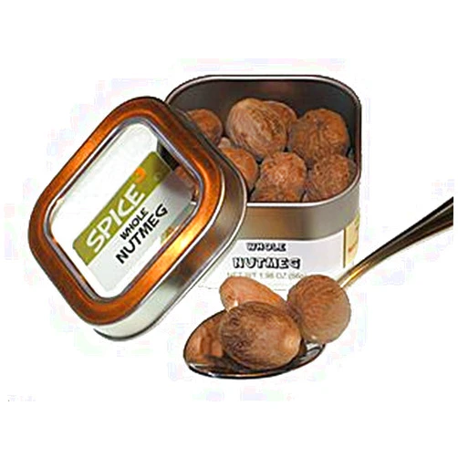 SpiceCubed Whole Nutmeg Tin
